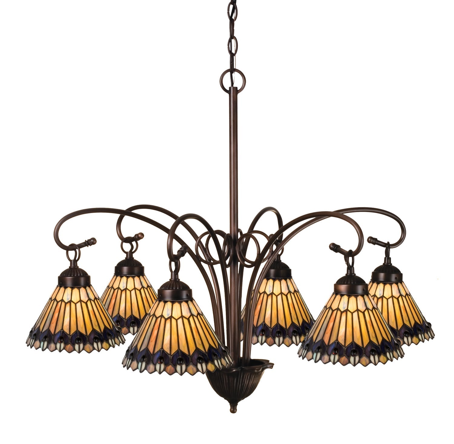 Six Light Chandelier
