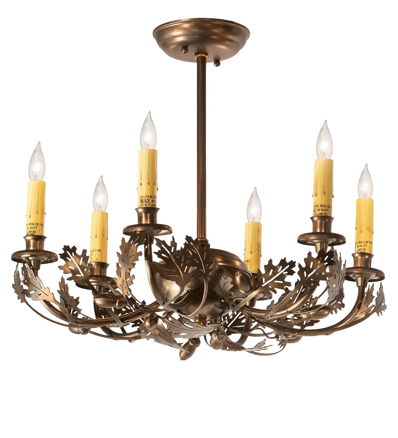 Six Light Chandelier