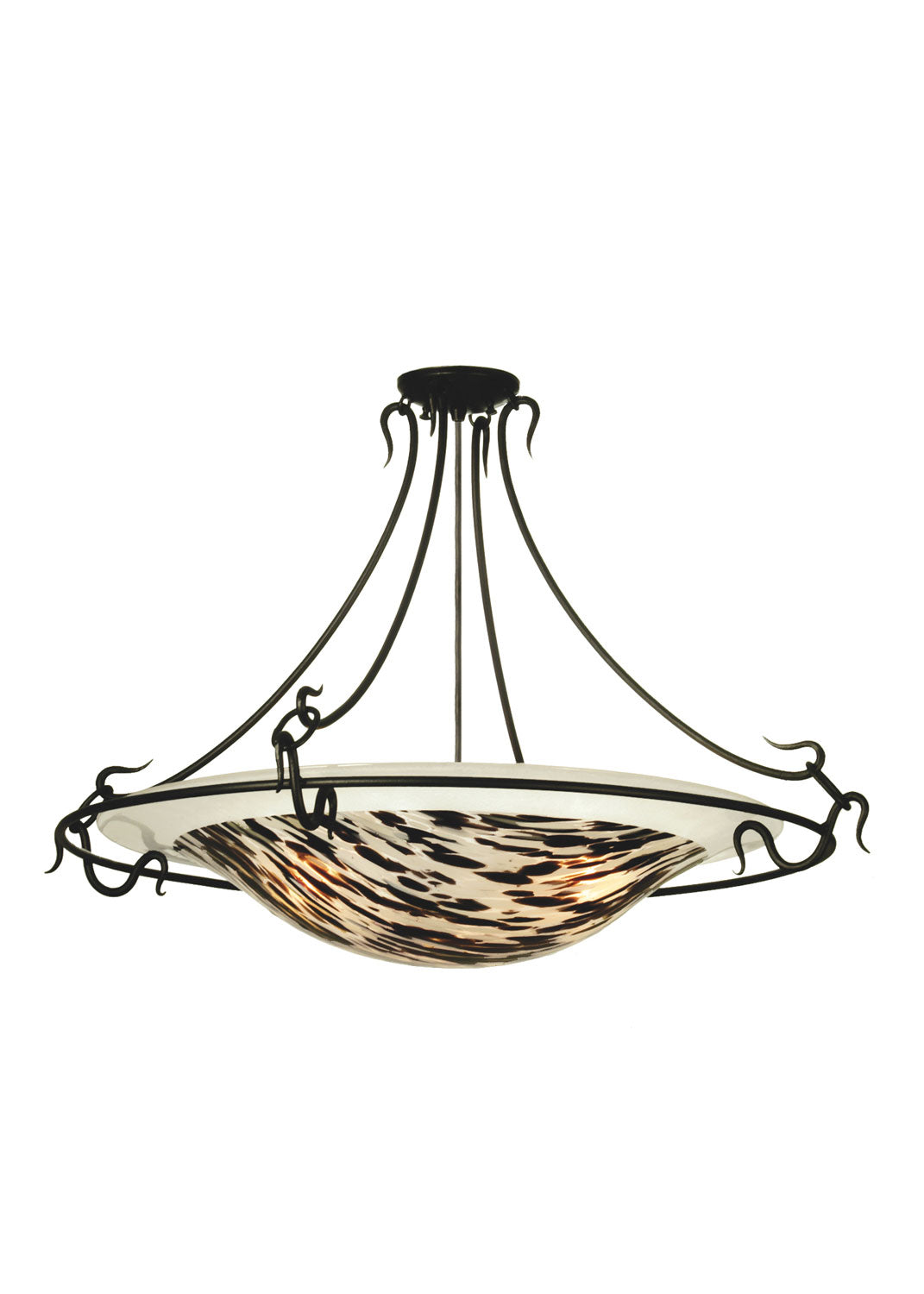 Three Light Semi-Flushmount