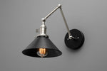 black-shade-light-adjustable-sconce-drafting-light-wall-sconce-light-bathroom-lighting-industrial-light-sconce-lighting
