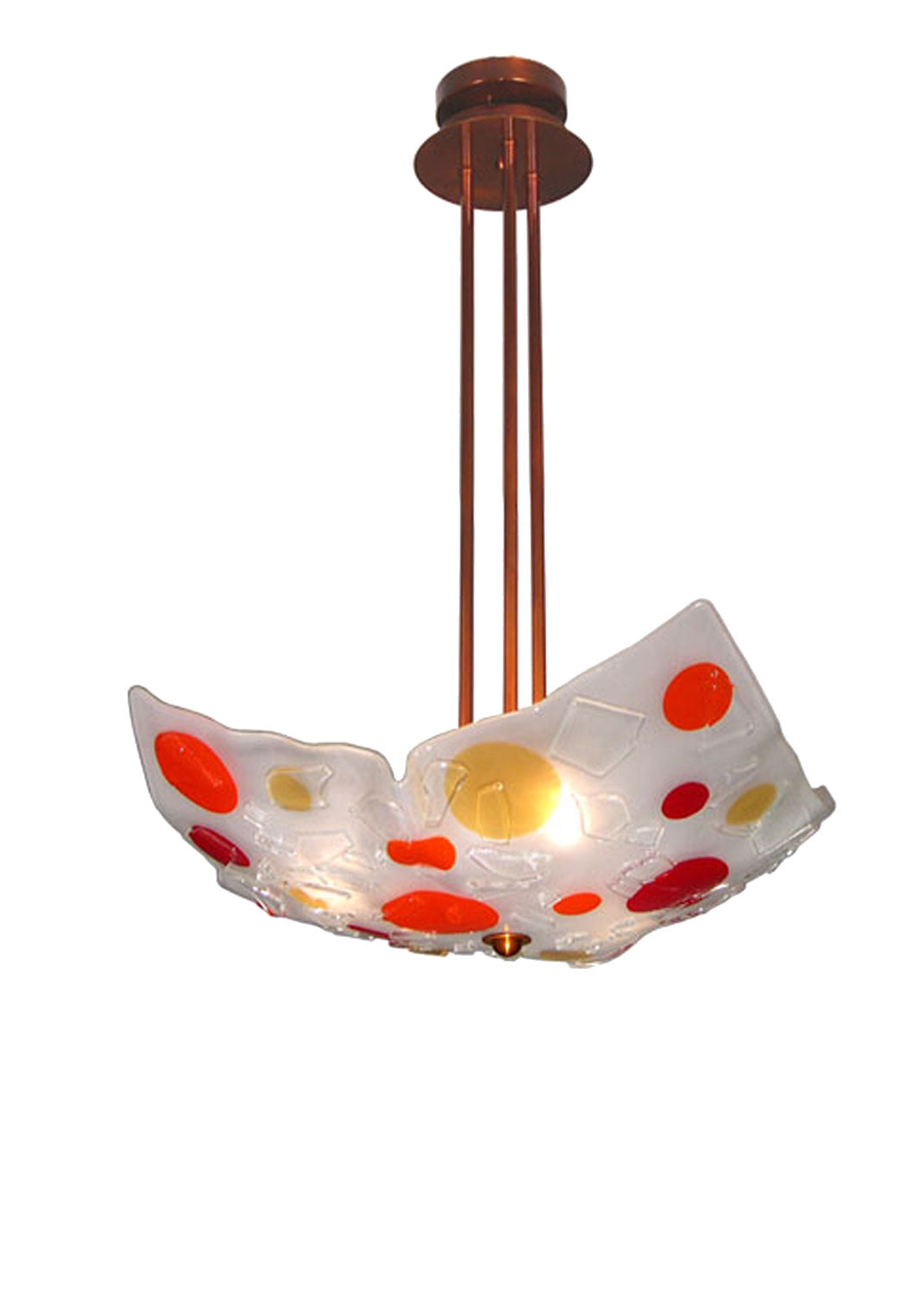 Three Light Inverted Pendant