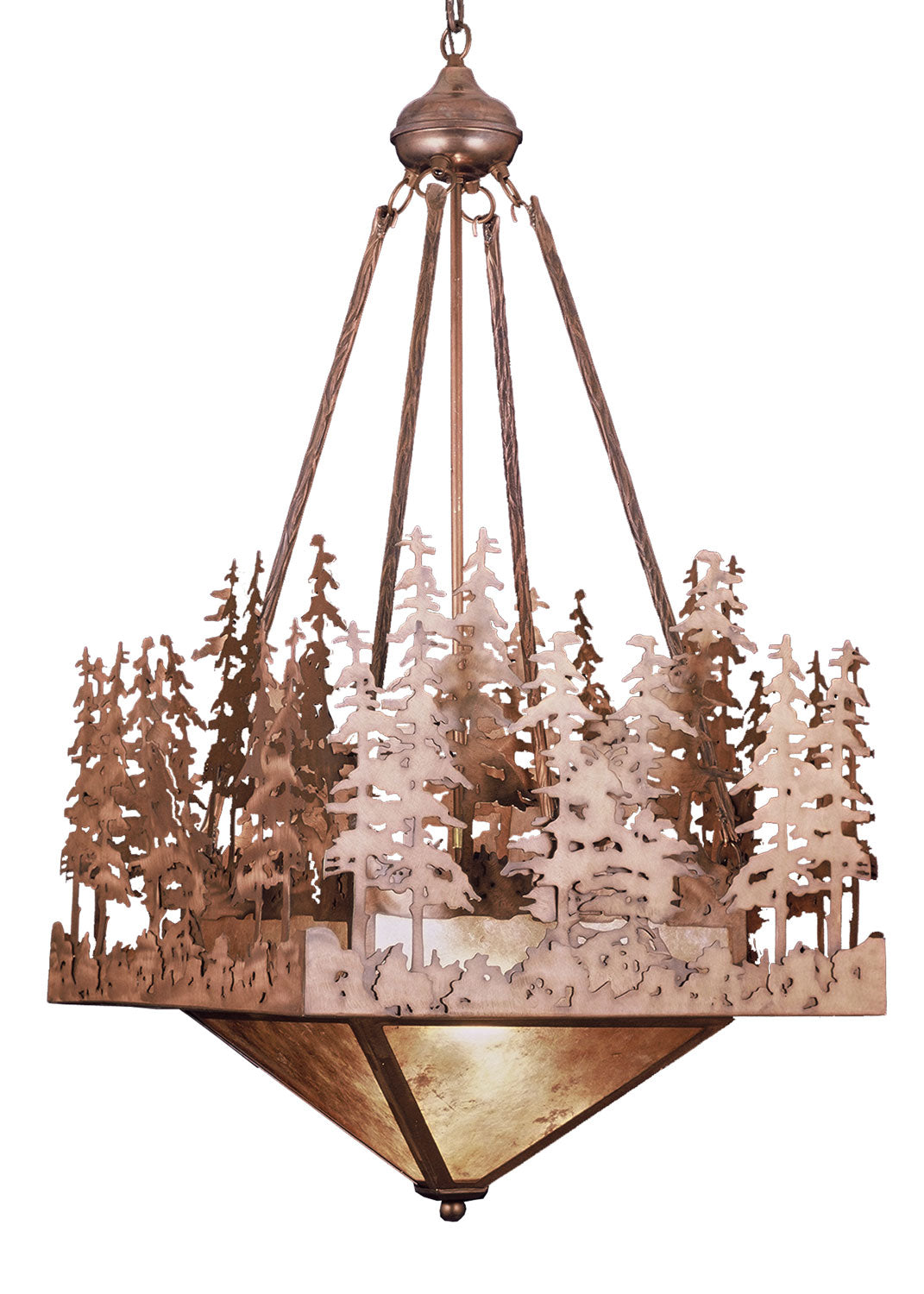 Two Light Inverted Pendant