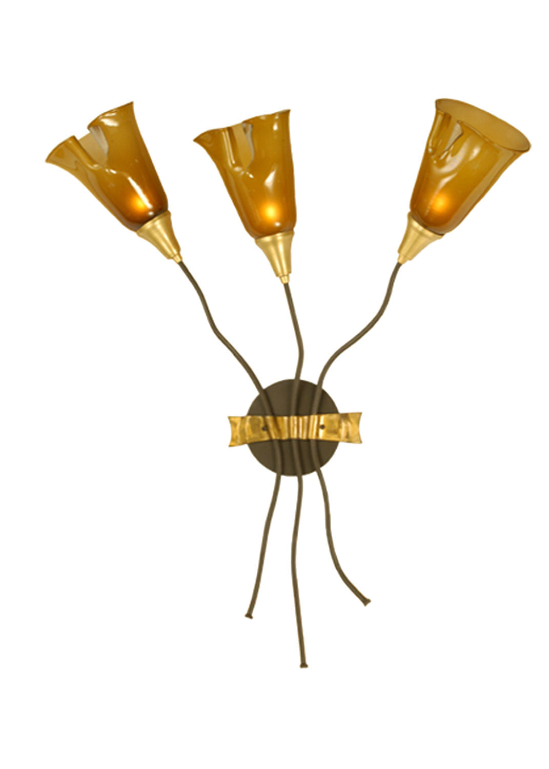 Three Light Wall Sconce