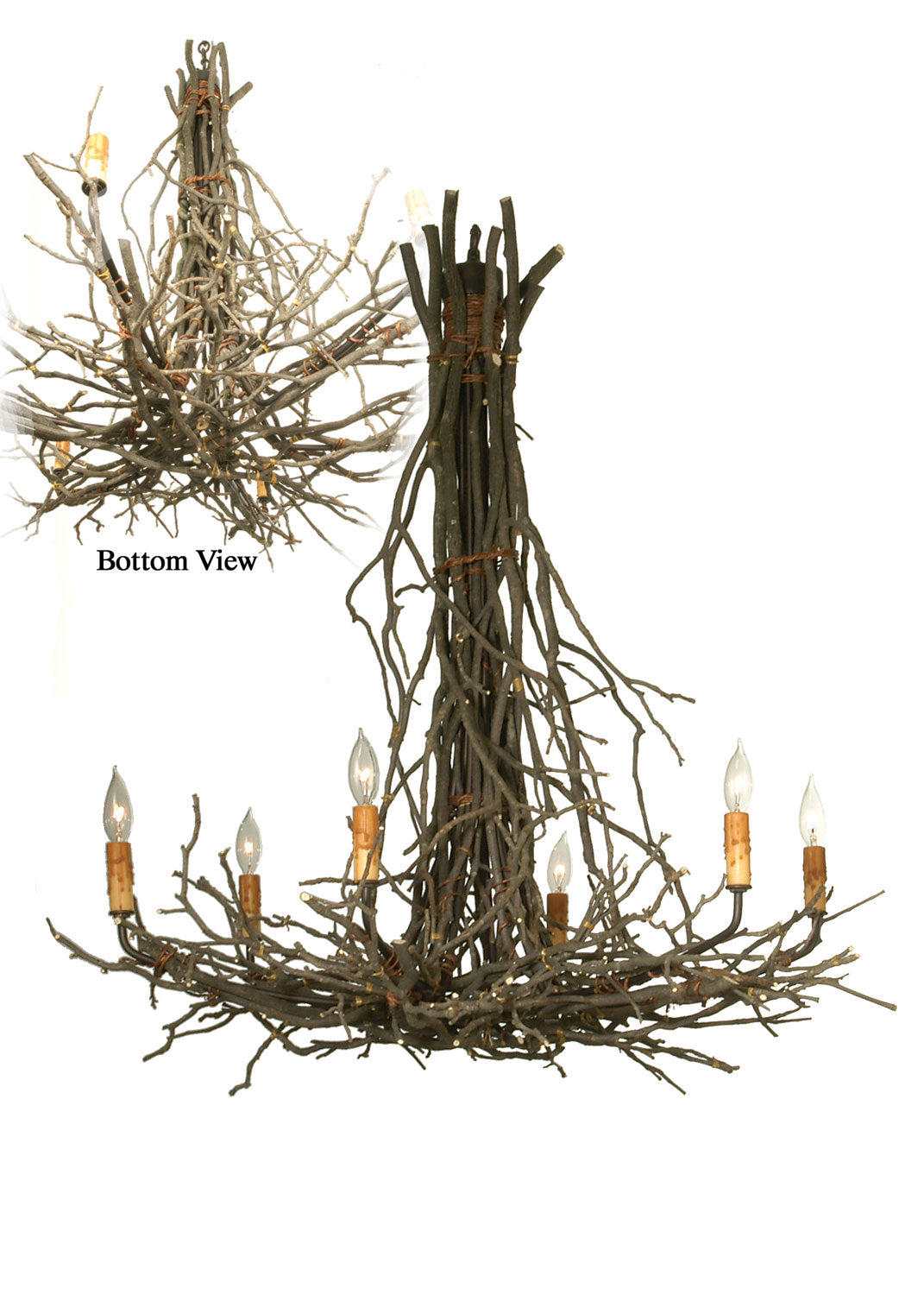 Six Light Chandelier