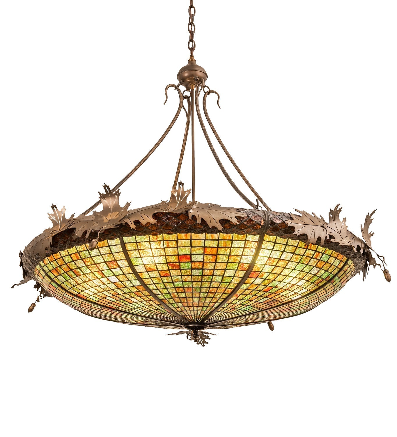 Six Light Inverted Pendant