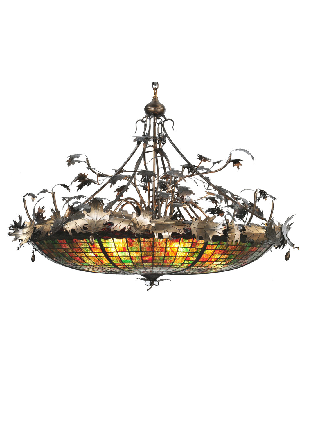 Six Light Inverted Pendant