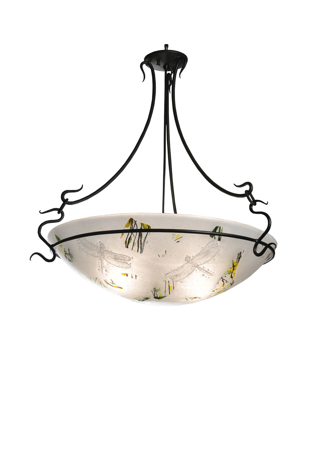 Three Light Semi-Flushmount