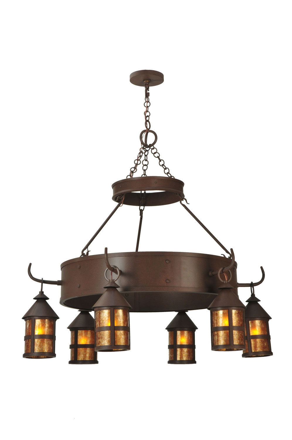 Six Light Chandelier