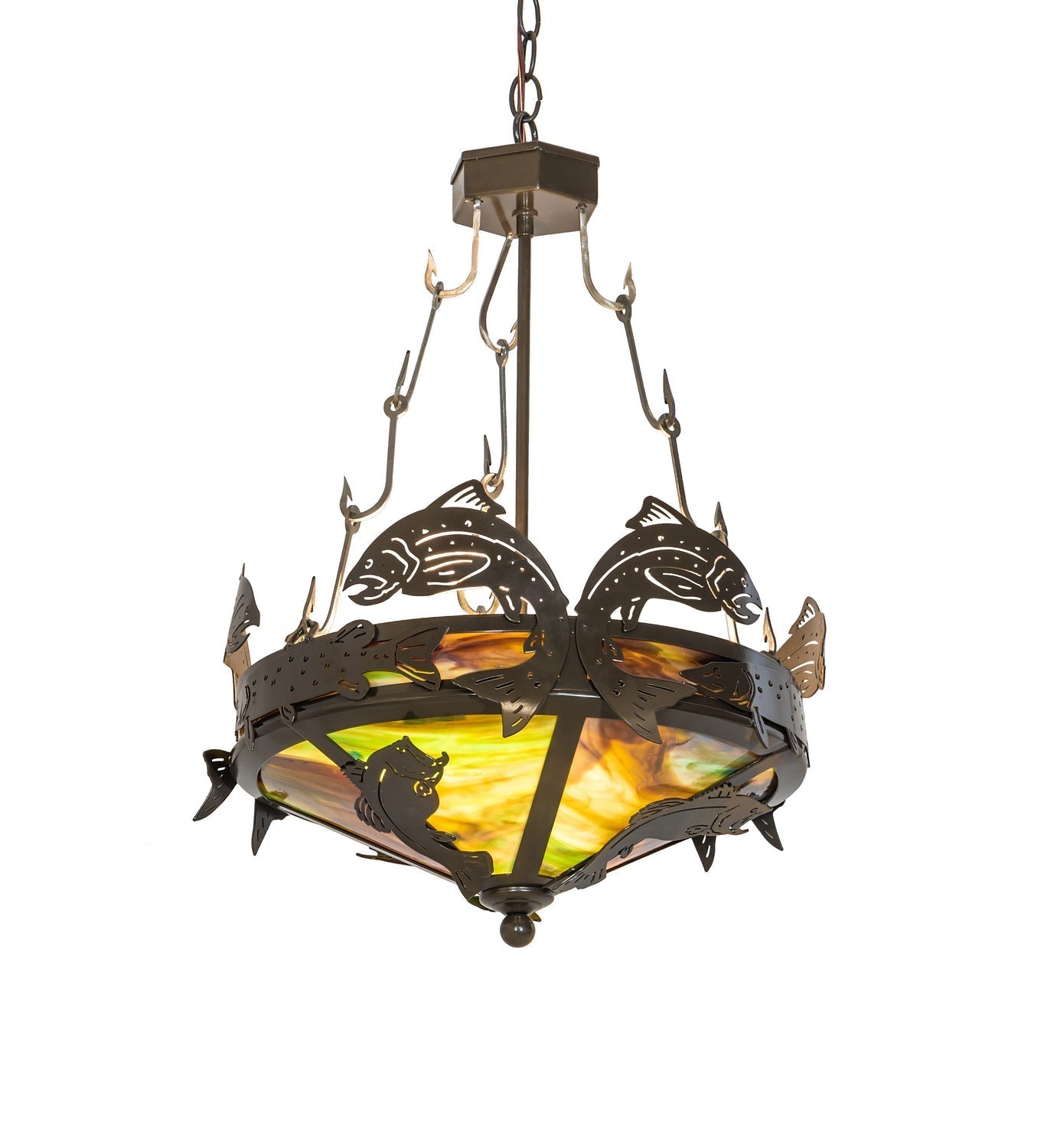 Two Light Inverted Pendant