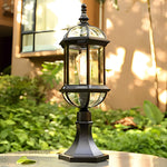 Retro Black Modern Fence Post Lights Li002334