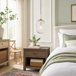 modern-farmhouse-ribbed-clear-glass-pendant-light-for-kitchen-island