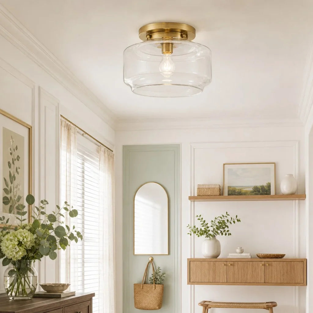 lena-modern-brass-clear-glass-flush-mount-ceiling-light