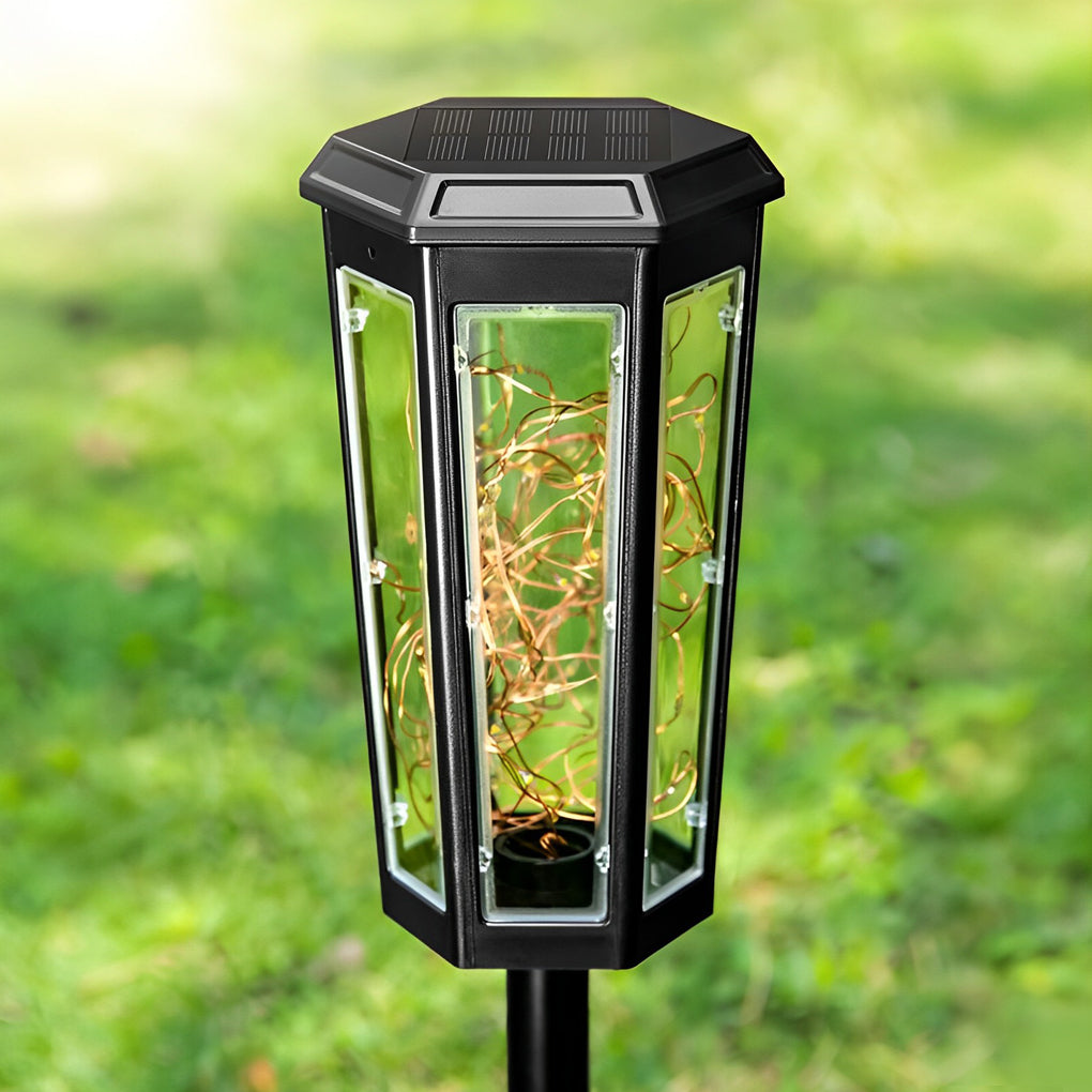 2Pcs Motion Sensor Outdoor Solar Lawn Lights Li002295