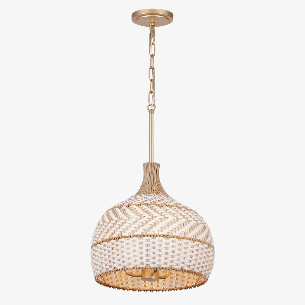 3-light-rustic-rattan-two-tone-color-dome-pendant-light