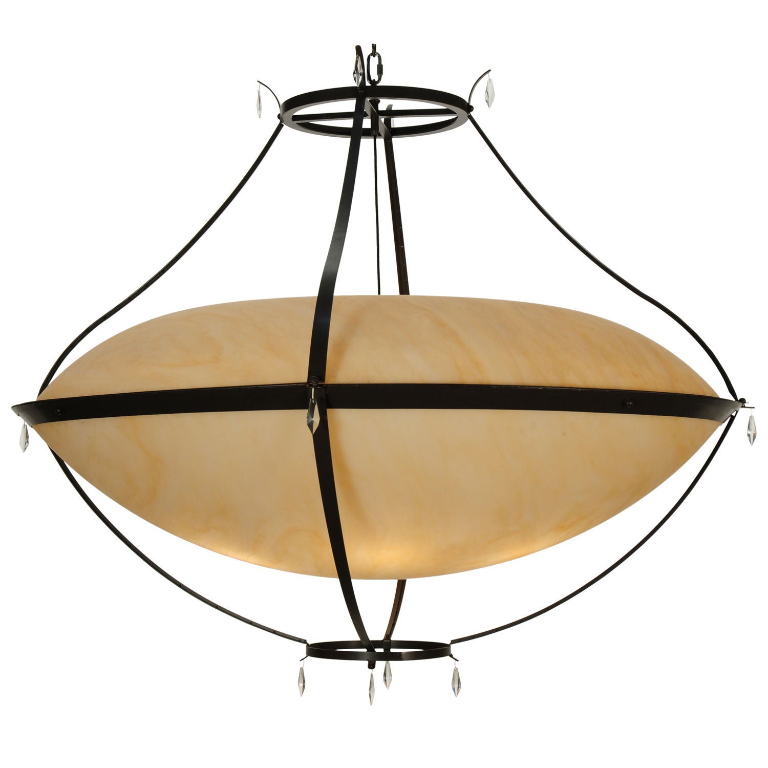 Six Light Inverted Pendant