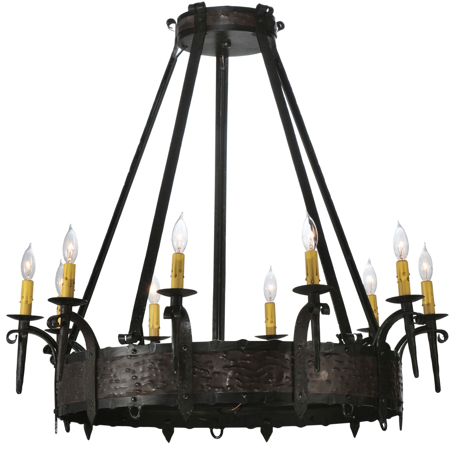 Ten Light Chandelier