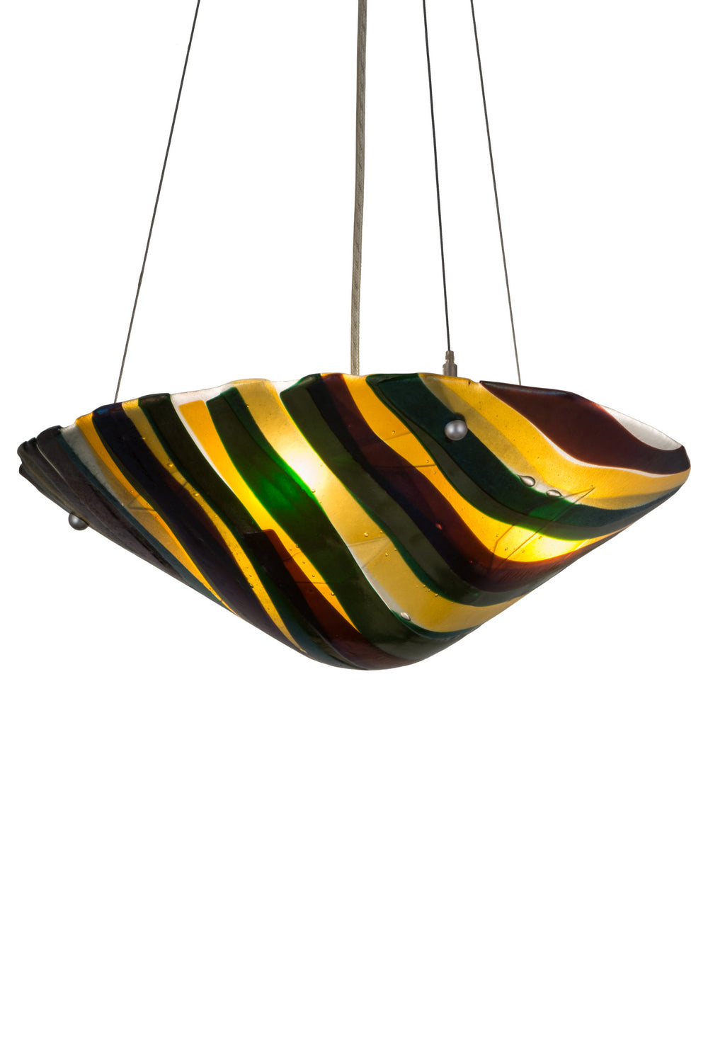 Three Light Inverted Pendant