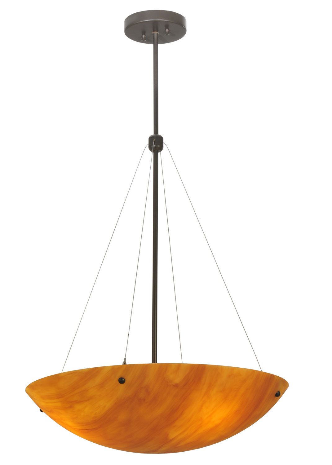 Three Light Inverted Pendant
