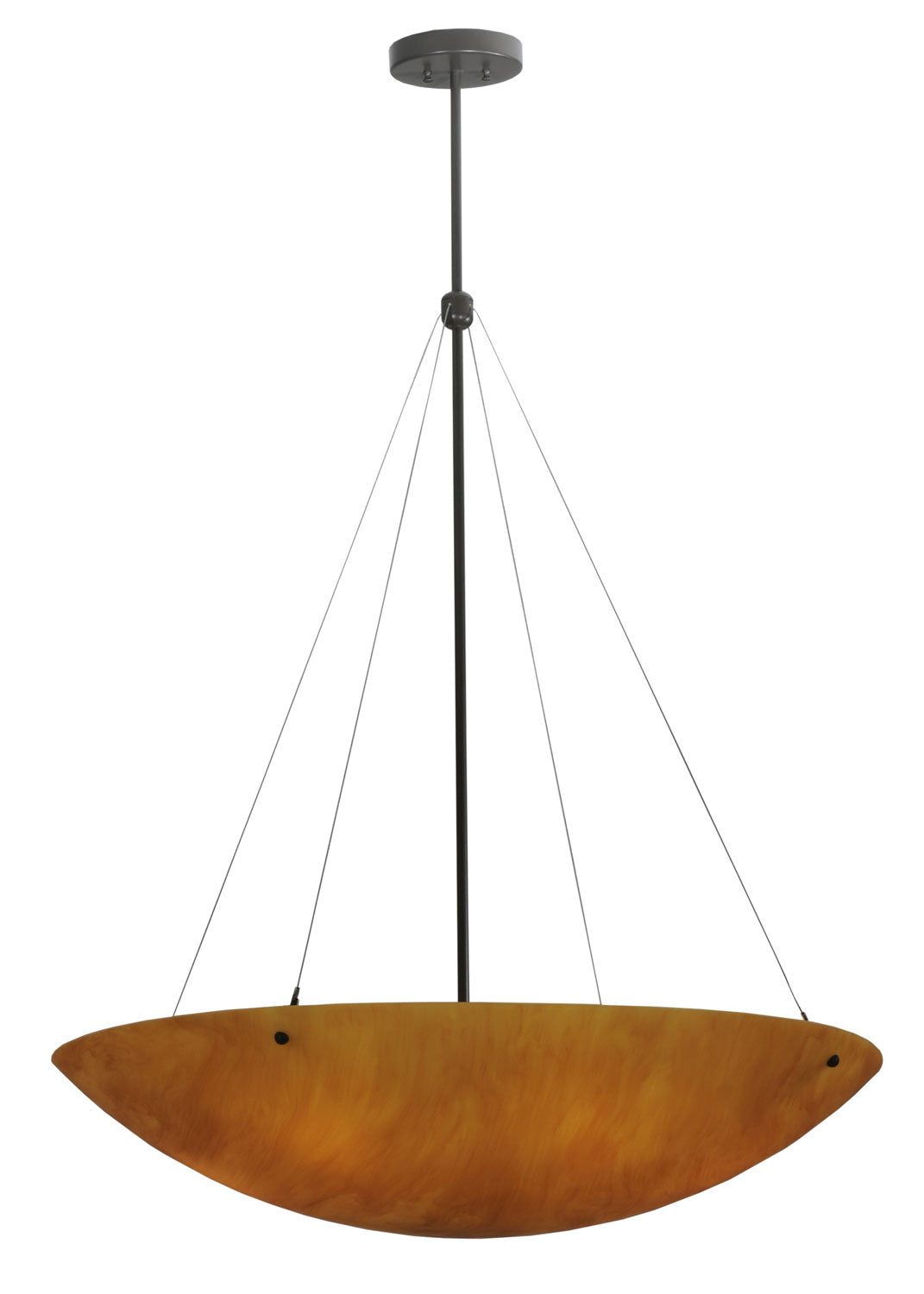 Six Light Inverted Pendant