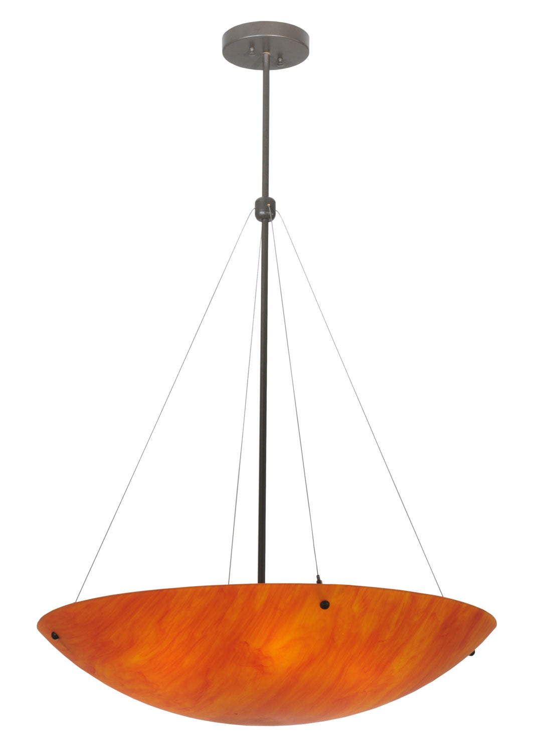 Six Light Inverted Pendant