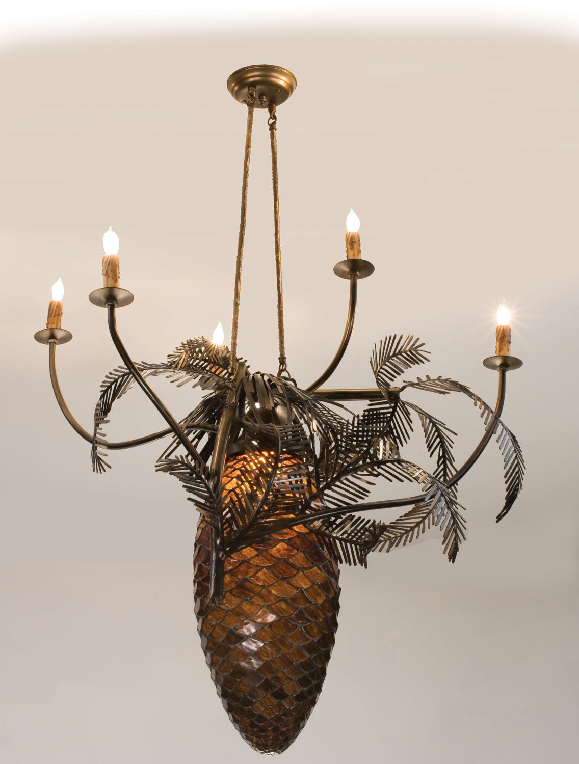 Six Light Chandelier