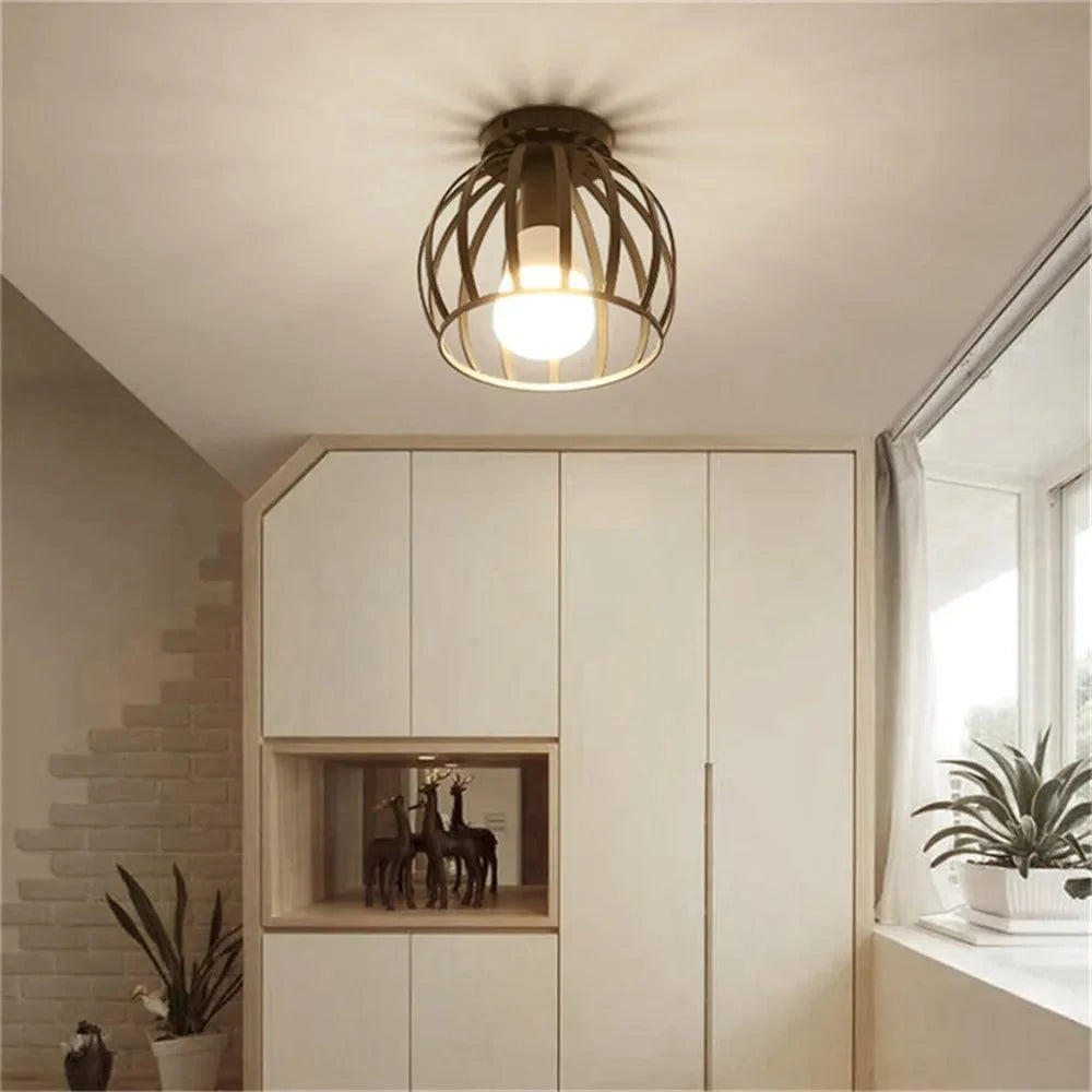 retro-industrial-metal-frame-ceiling-light-for-porch-hallway-kitchen-bathroom-69ui9501
