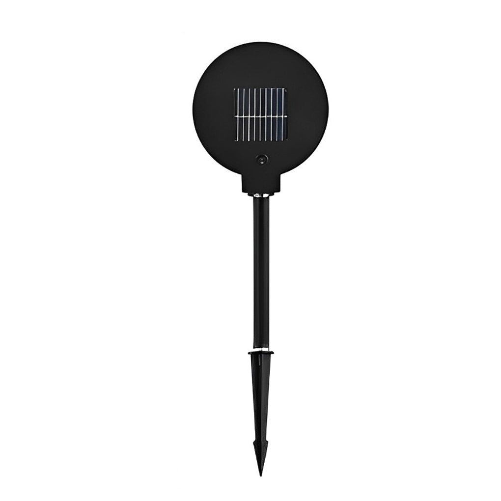 Circular Geometric Shape Solar Lawn Light Ha077950