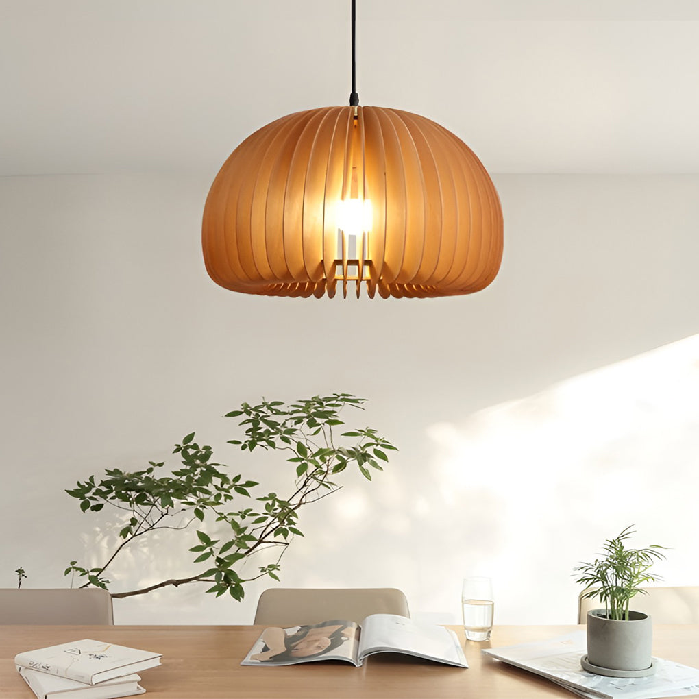 Pumpkin Shaped Pendant Light Li001916
