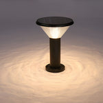Round Light Control Induction Solar Pathway Lights