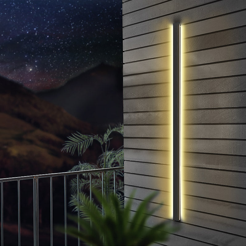 Black Led Garden Lighting Wall Lights Outdoor Landscape Lighting Hwd00004