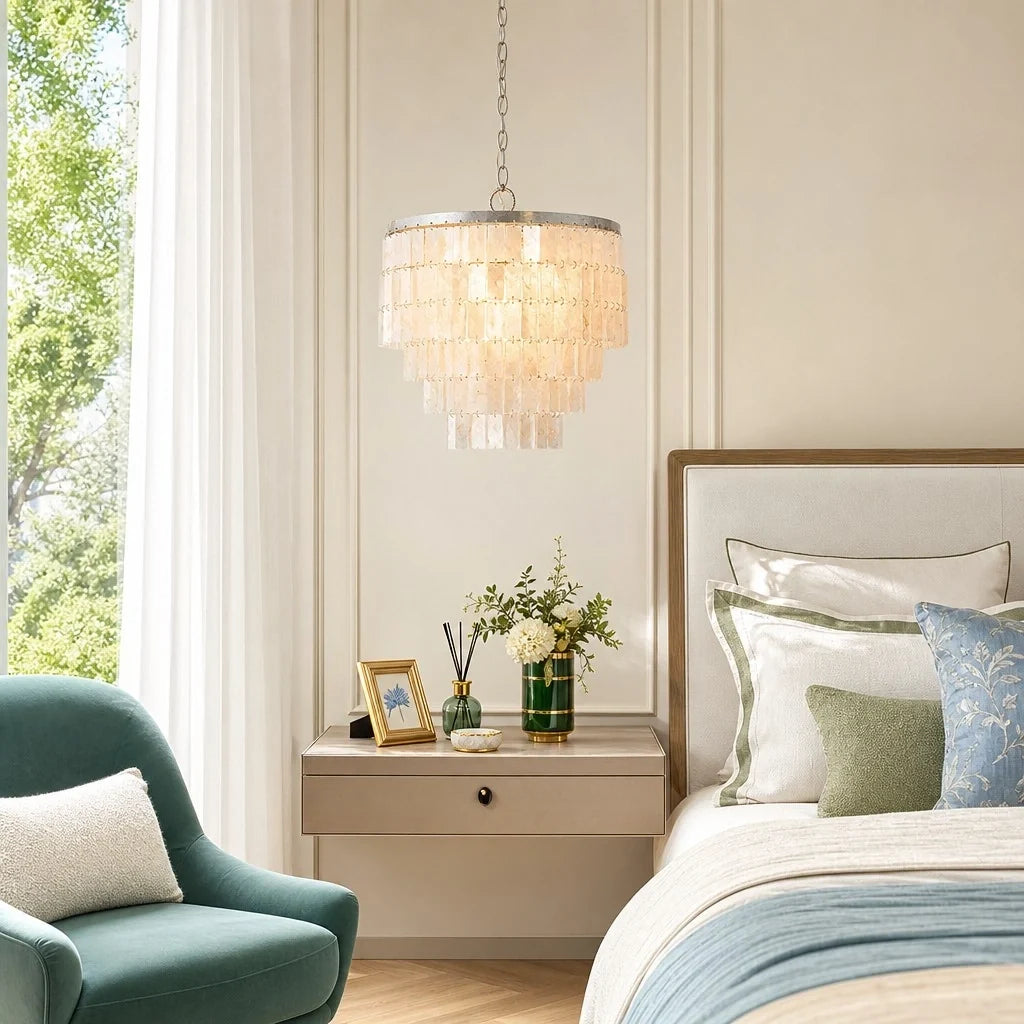 vorenis-modern-layered-oblong-capiz-shell-pendant-light