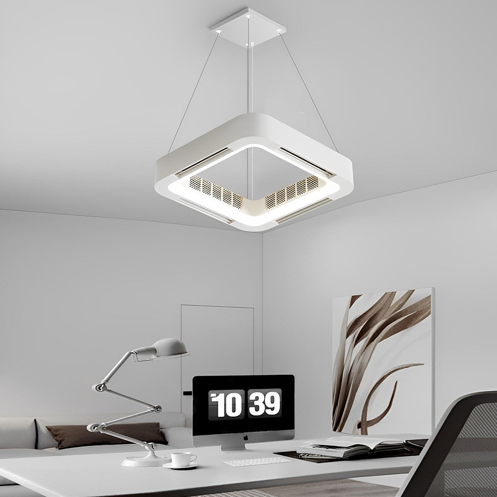 Modern Bladeless Ceiling Fans Lights Li001483