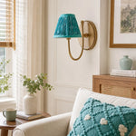 vintage-french-brass-fabric-drum-shade-wall-sconce