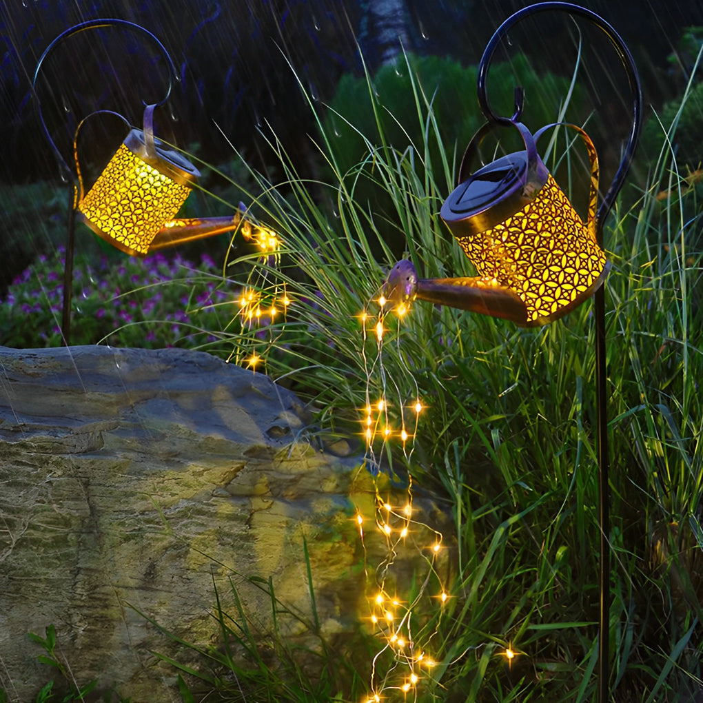 Kettle Shower Waterproof Solar Garden Light Li002379
