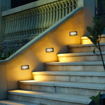 Rectangular Grilles 3W Led Ip65 Stair Wall Reccessed Lights Integrated Step Lighting