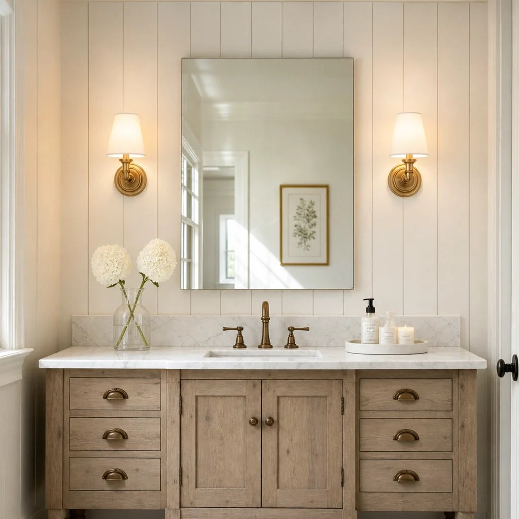 posie-retro-linen-shade-wall-sconce
