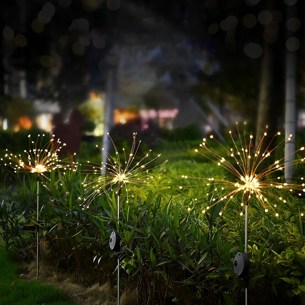 2Pcs Wsolar Starburst Lights Ha093414