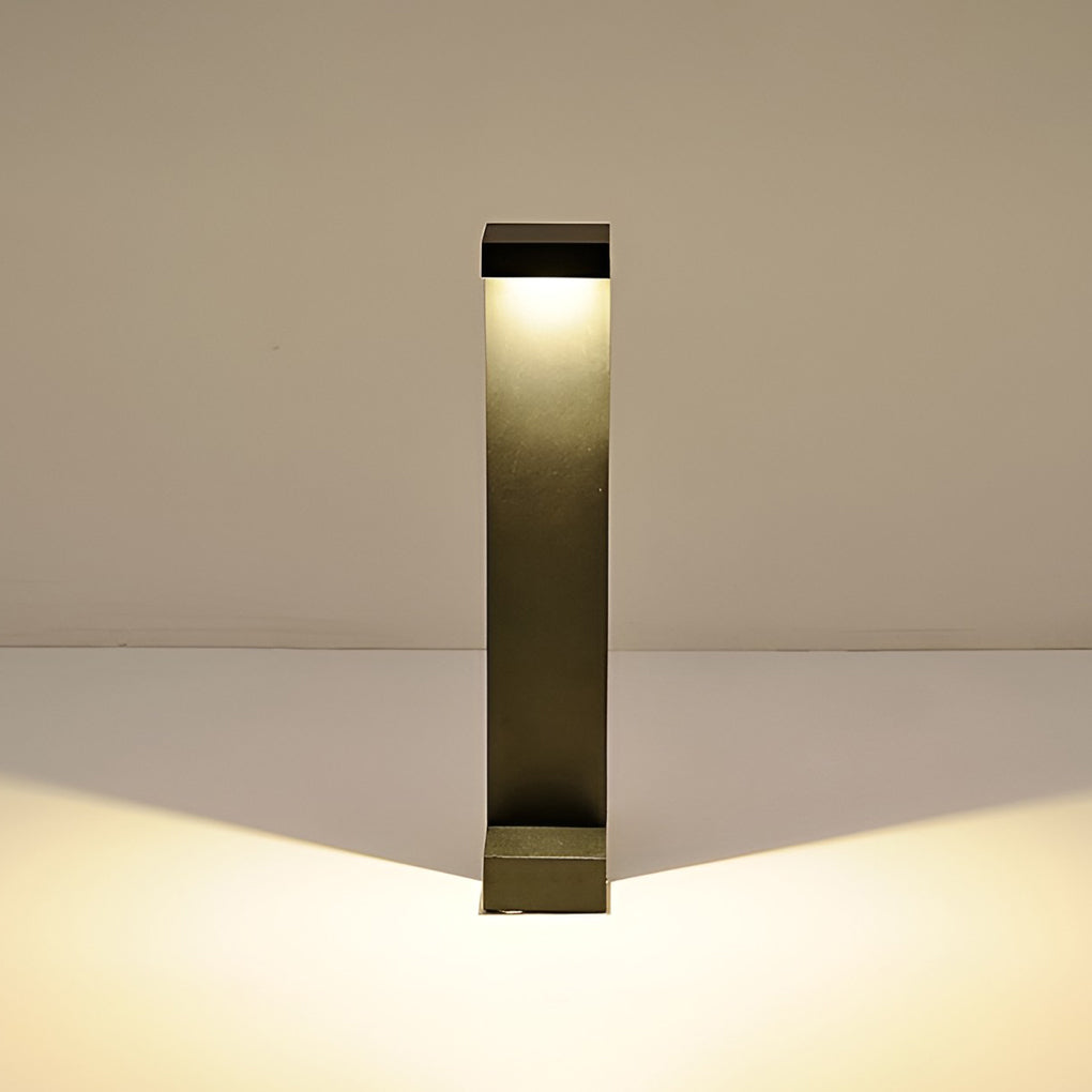 Rectangle Waterproof Led Modern Outdoor Pathway Light