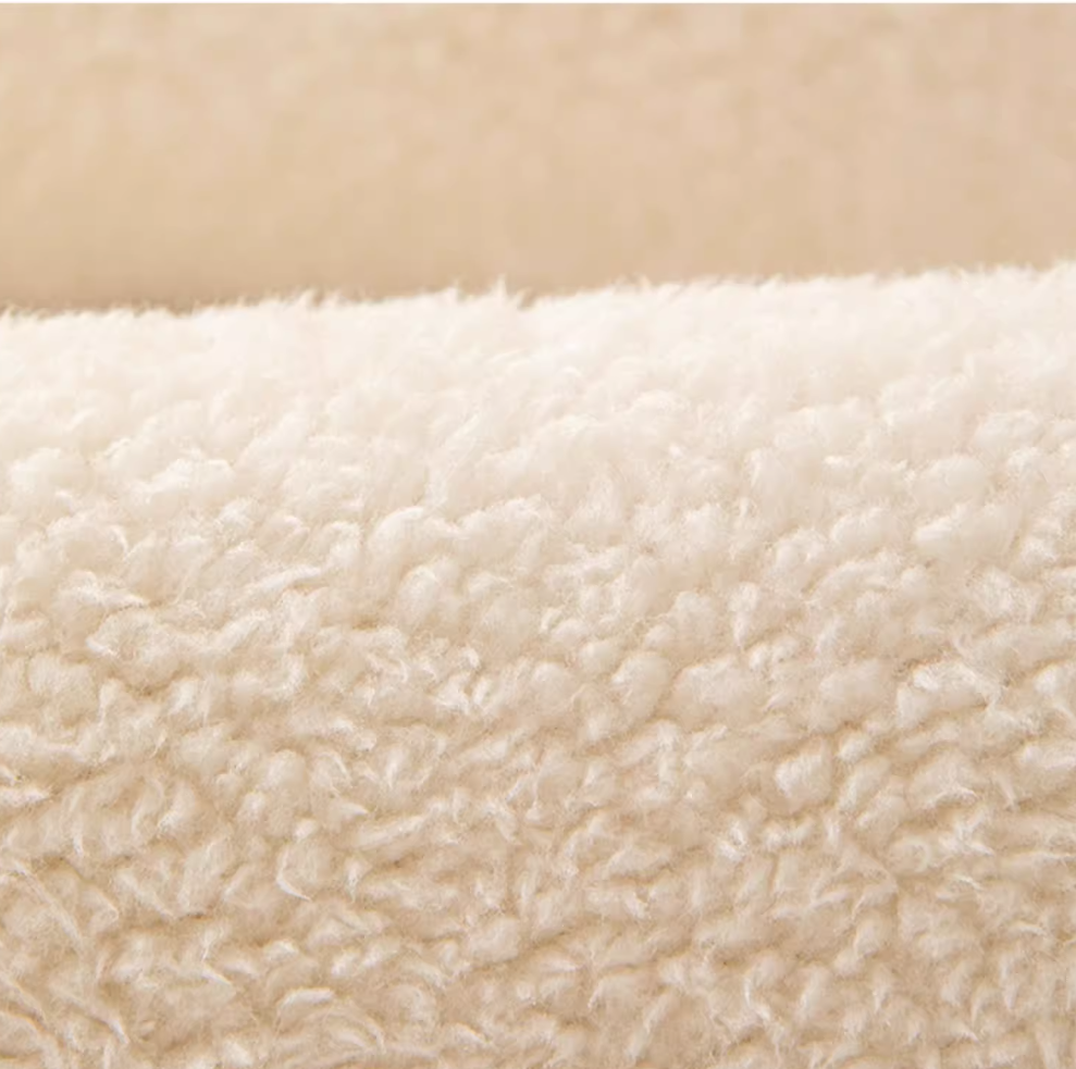 Thick Fuzzy Sherpa Fleece Non-Slip Couch Cover