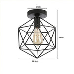 retro-industrial-metal-frame-ceiling-light-for-porch-hallway-kitchen-bathroom-69ui9501