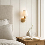 posie-retro-linen-shade-wall-sconce