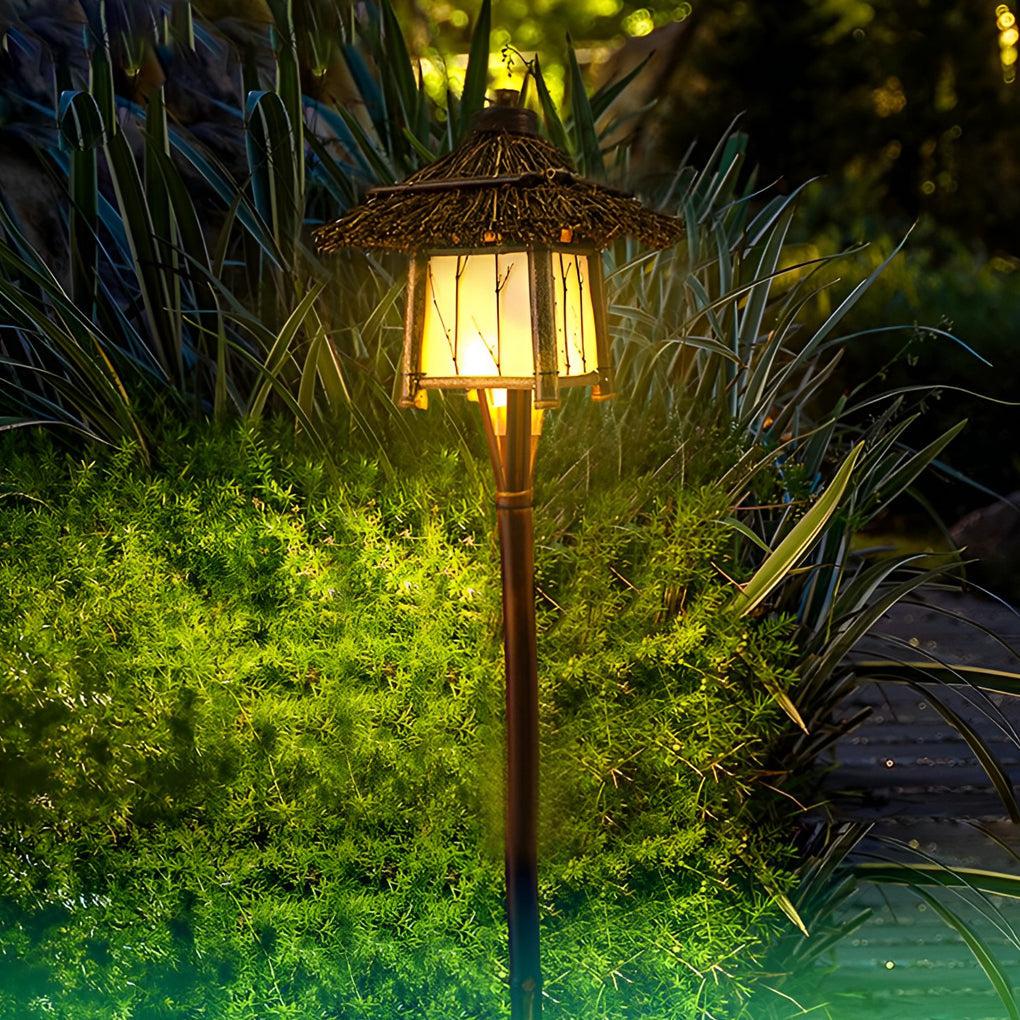 Rustic Bamboo Design Farmhouse Lights Li002120