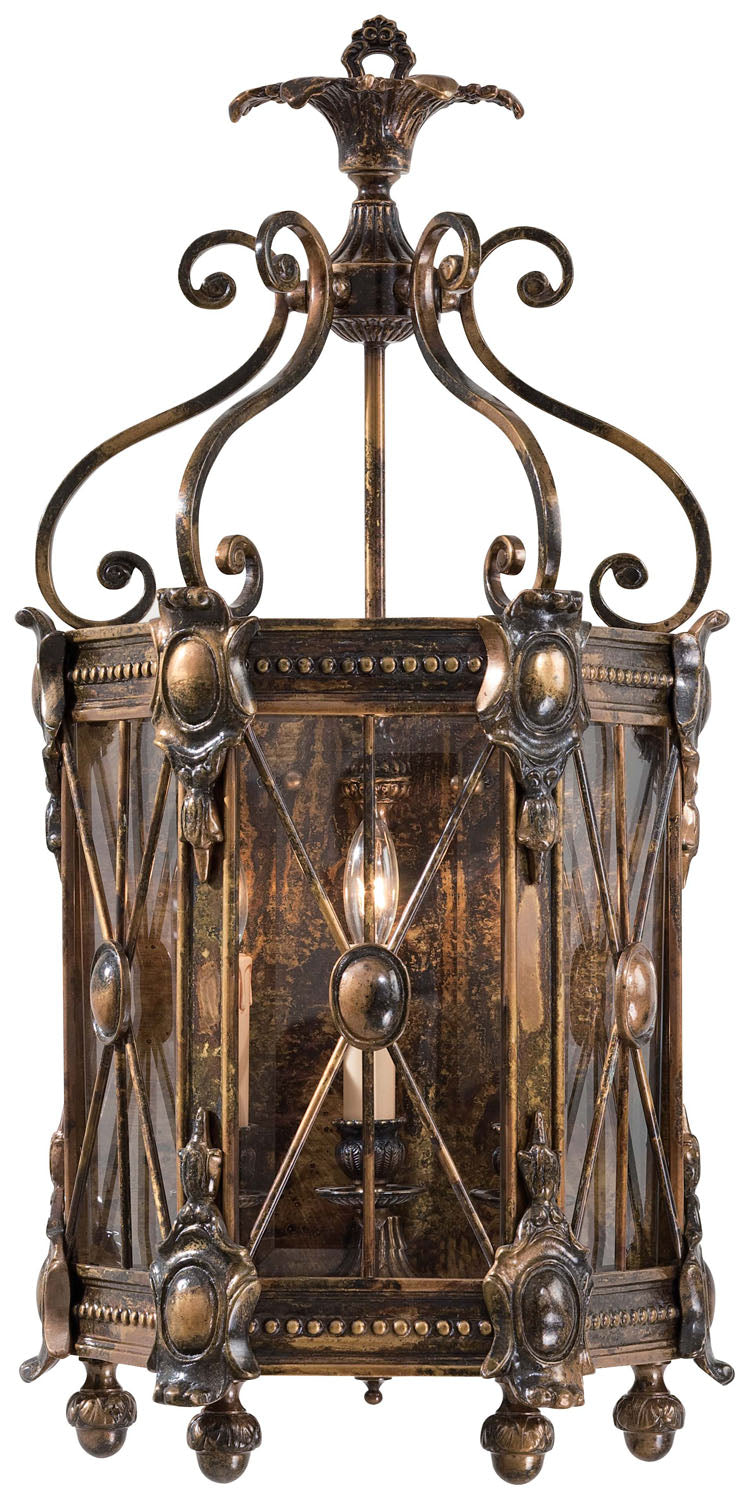 Three Light Wall Sconce