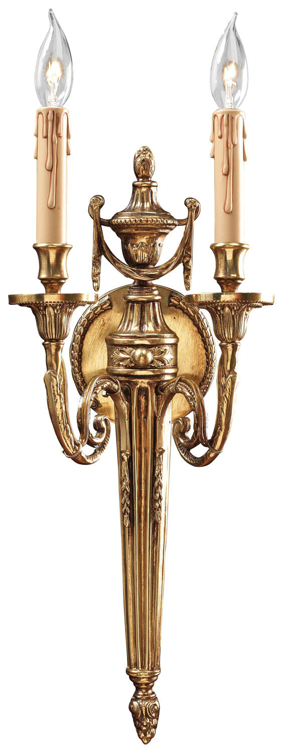Two Light Wall Sconce