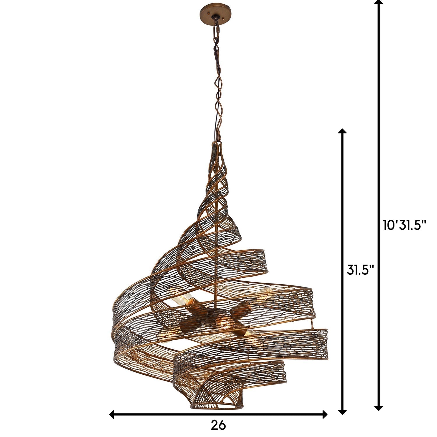 Six Light Pendant