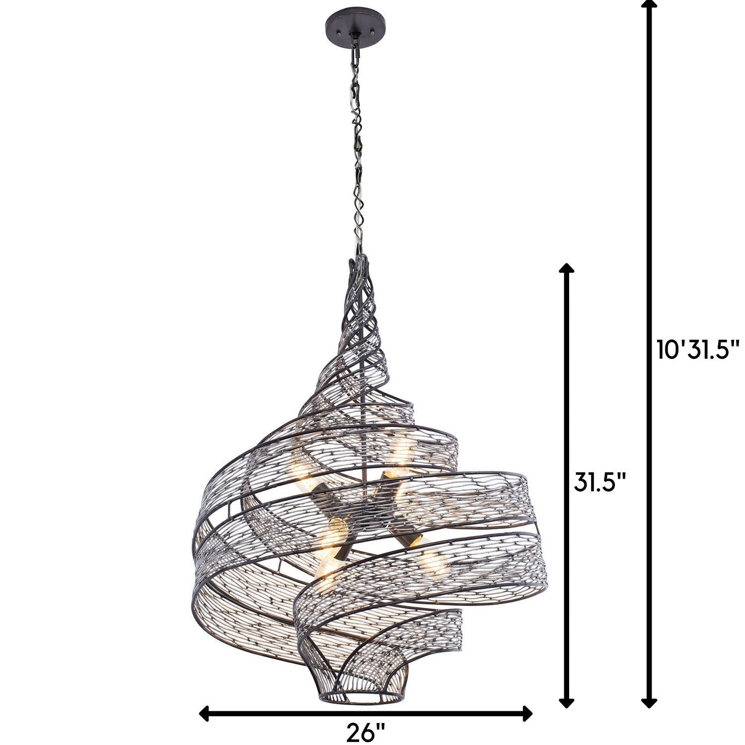 Six Light Pendant
