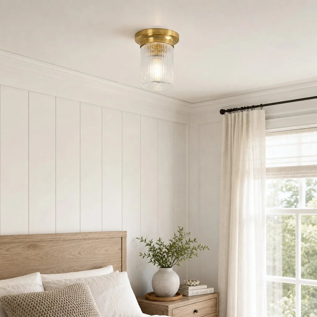 galen-mid-century-modern-round-ribbed-glass-ceiling-light