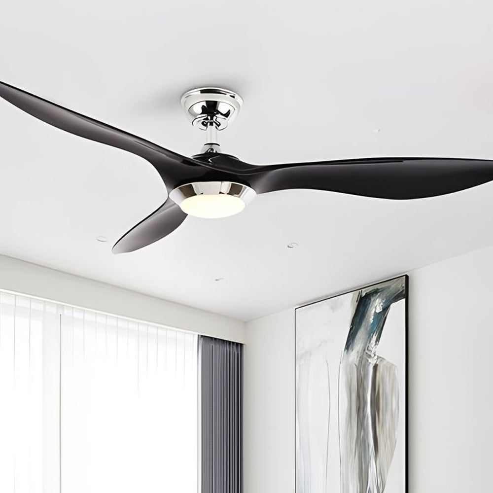 Envy 52' 3-Blade LED Ceiling Fan with Lights and Remote 6 Fan Speeds Ceiling Fan Light for Living Room