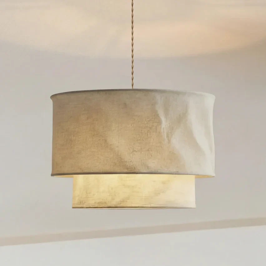 sophia-natural-fabric-tiered-pendant-light
