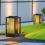 Vertical Strip Shape Outdoor Lawn Lamp Ha079586